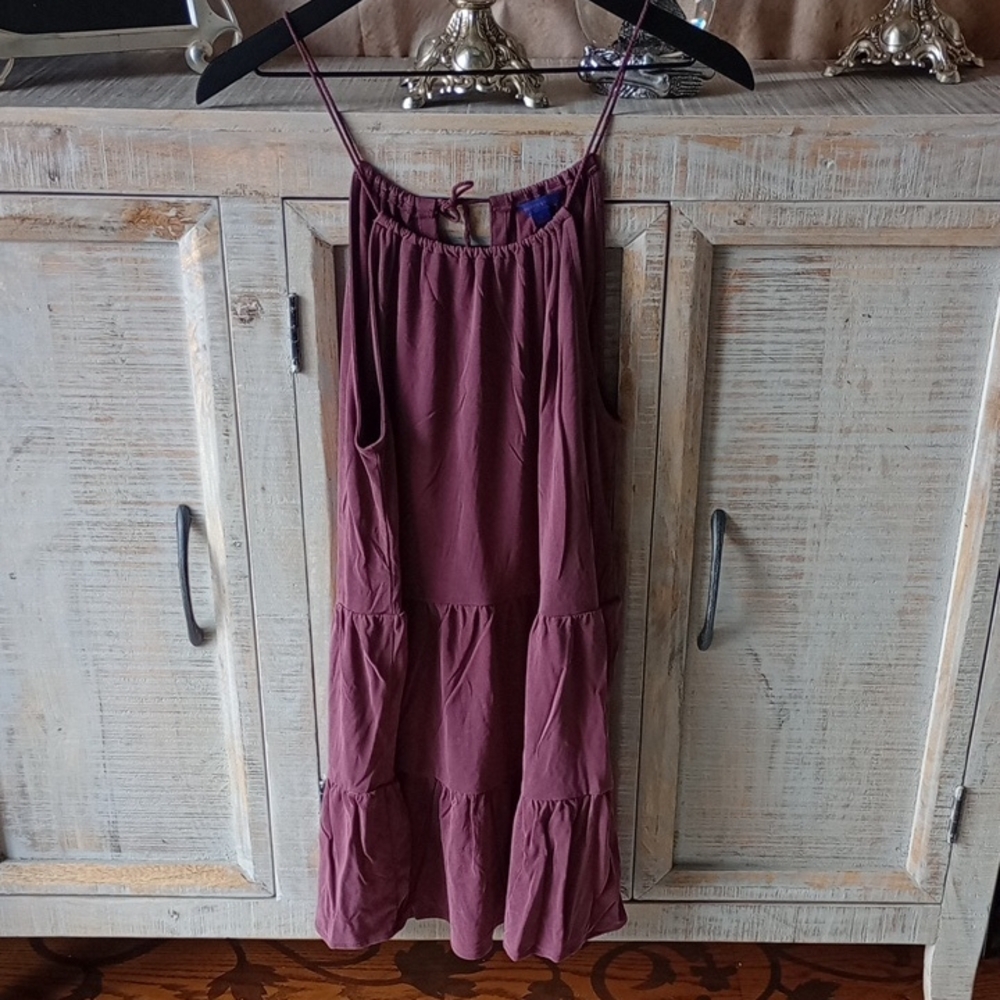 C) Aeropostale Maroon Dress